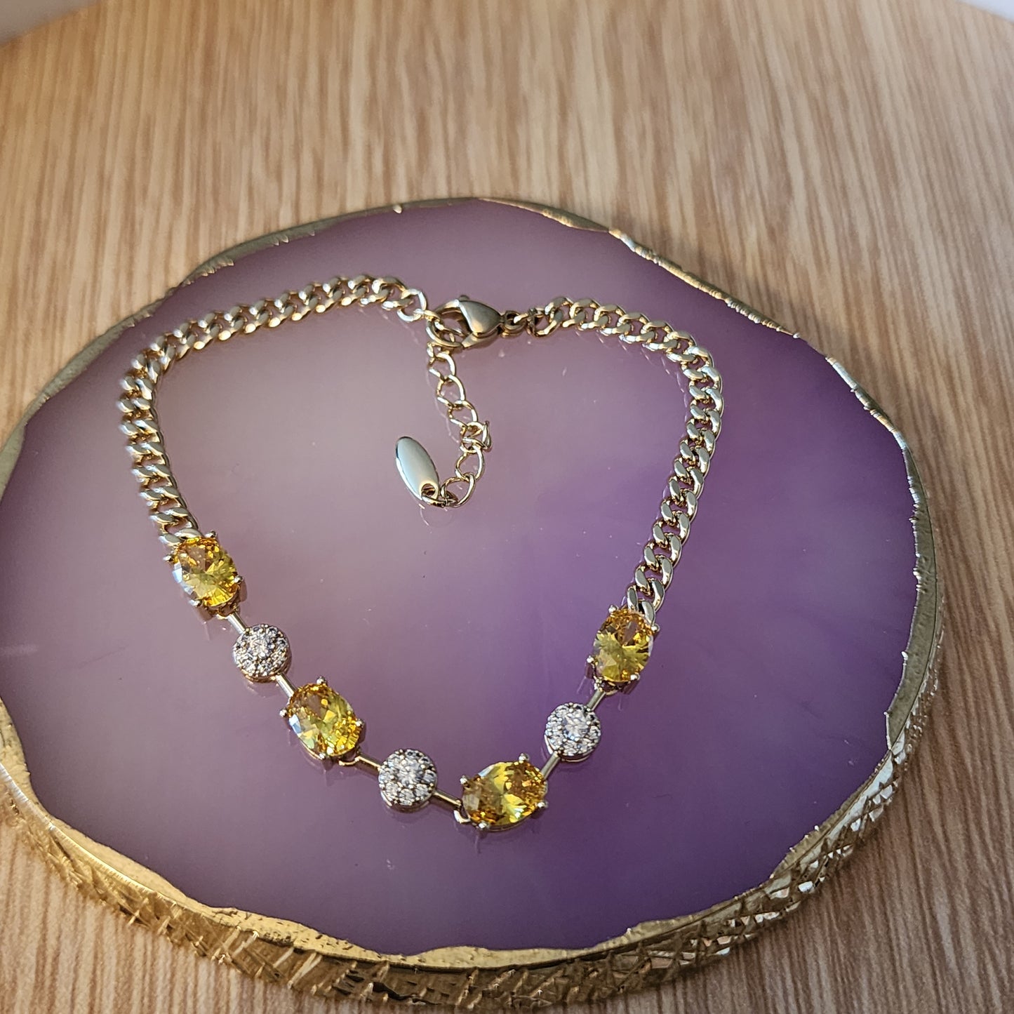 Golden glow bracelet