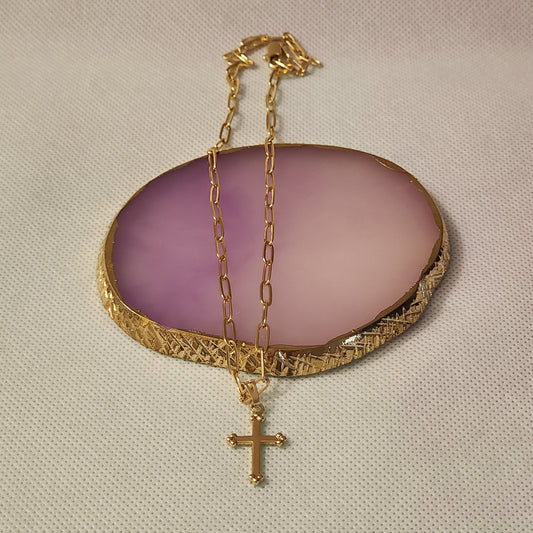 Little cross necklace