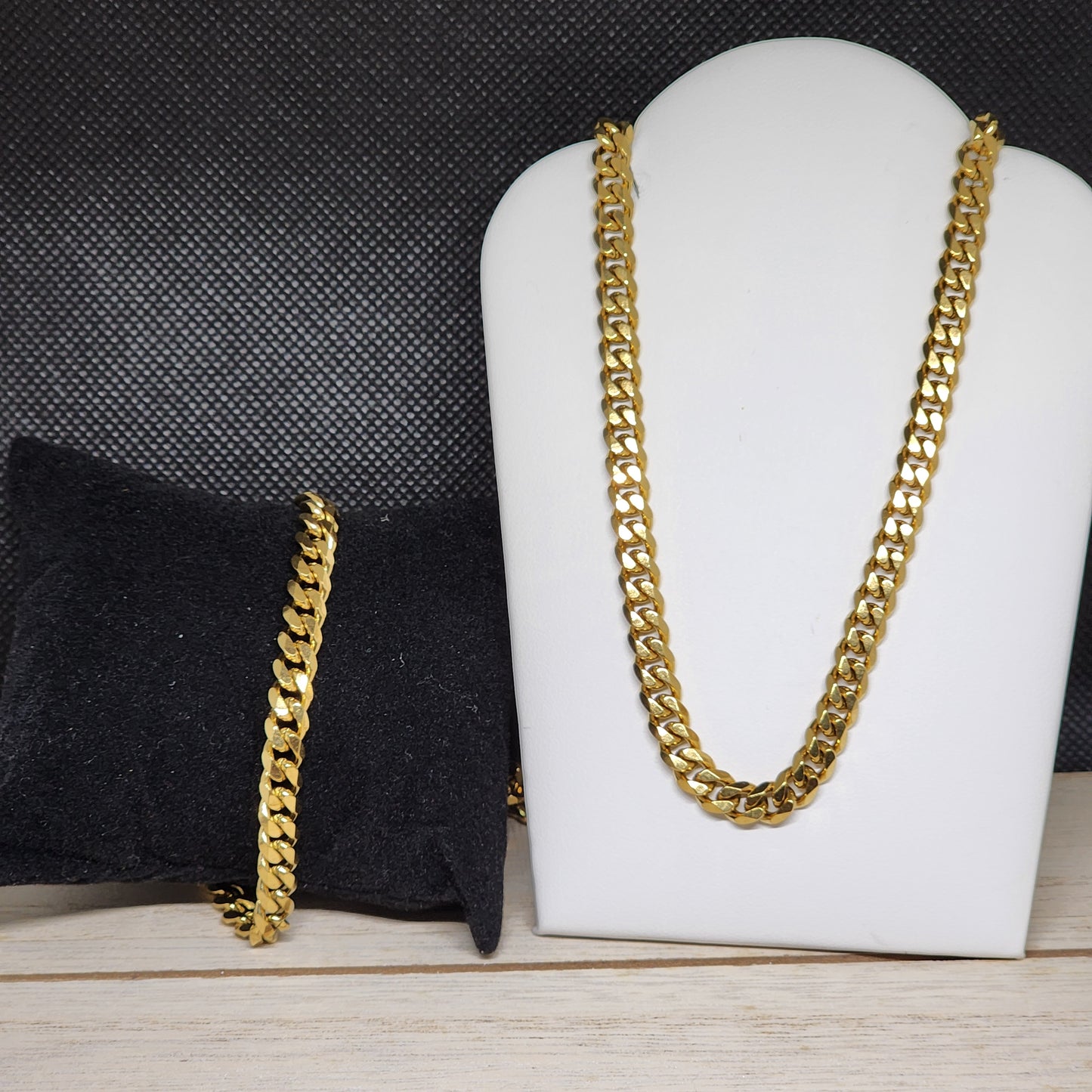 Miami necklace + bracelet set