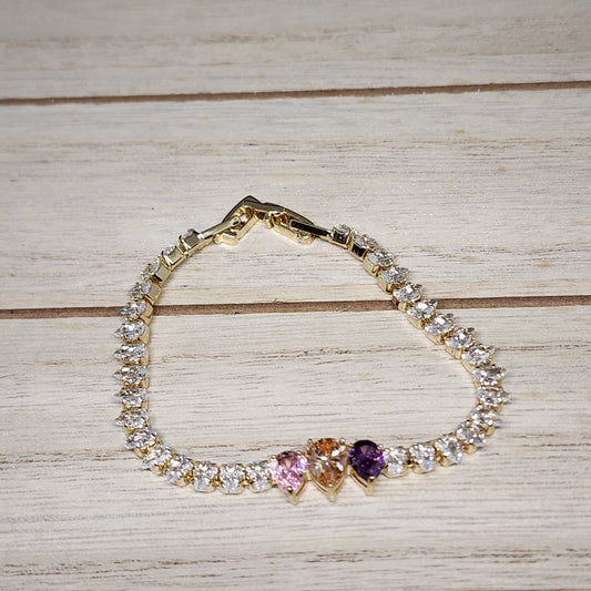 Violeta corazon bracelet